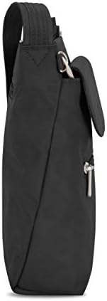 Travelon Anti-Theft Classic Mini Shoulder Bag, Black, One Size 6 Travelon Anti-Theft Classic Mini Shoulder Bag, Black, One Size