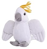Wild Republic Pocketkins Eco Cockatoo, Stuffed