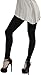 ToBeInStyle Women's Full Length Cotton Leggings - Black - M