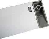 San Jamar CK6530A Anodized Aluminum Slide Check Rack 30" Length view 3