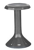 ECR4Kids ACE Active Core Engagement Wobble Stool for Kids, Flexible Classroom and Home Seating, 20”, Grey