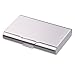 HAWATOUR Super Capacity Business Card Holder Case for Holding 35 Business Cards Stainless Steel Name Card Case