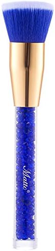 Matto Foundation Brush for Liquid Makeup Flat Top Kabuki Superior Soft Synthetic Hair and Premium Acrylic Handle