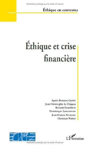 Éthique et crise financière