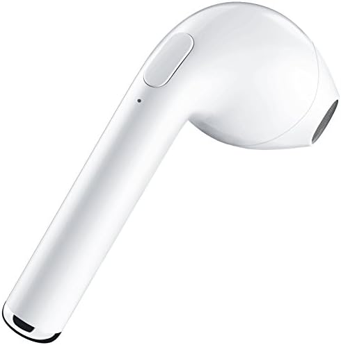 Bluetooth Earbud , Wireless Headset In-Ear headphone Earpiece Earphone for iPhone 7 7 plus 6s 6s plus and Samsung Galaxy S7 S8 and Android(Single right ear)-white