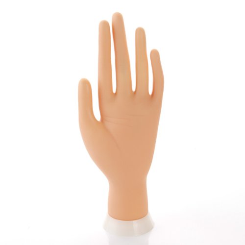 Uniqstore Adjustable Nail Art Fake Hand for Training and Display Bs-32