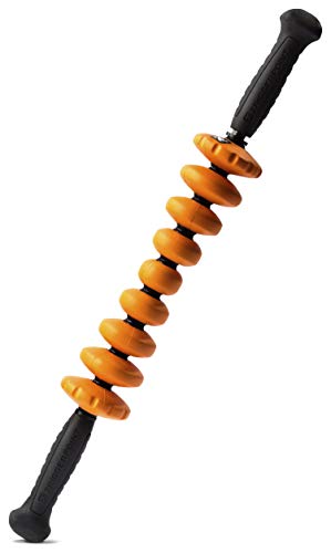 TriggerPoint STK Contour Flexible Handheld Massage Foam Roller with Ergonomic Handles, 19.5-Inch - //coolthings.us