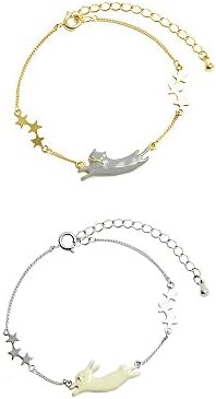 Makit Bakit Suncatcher Bracelet Kit 2 Bracelets Rainbow and Whale