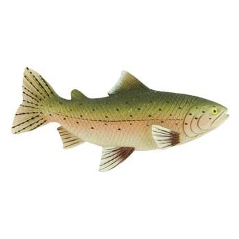 Trout Fish Magnet, 4-inch, Fishing Kitchen Fridge Decor