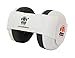 Ems for Kids BABY Earmuffs - White with White. Made in The U.S.A! The Original and ONLY Earmuffs Designed specifically for Babies Since 2009!