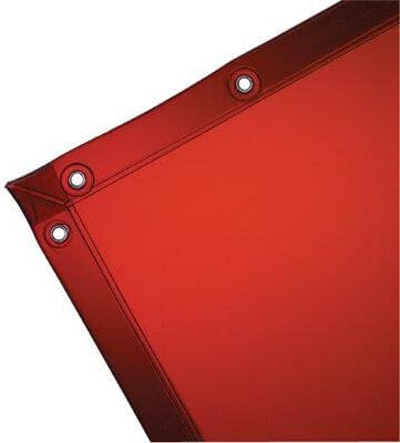 See-Thru Welding Curtains - wilson 6'h x 12'w spectrorange 14 mil curtain