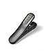 Synsen 5Pcs Headphone Headset Cable Cord Clip Holder - Clips onto Your Clothing to Keep Cord in Place (Black)