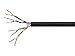 Monoprice Cat6 Ethernet Bulk Cable - Network Internet Cord - Solid, 500Mhz, UTP, CMR, Riser Rated,  Pure Bare Copper Wire, 23AWG, 250ft, Black