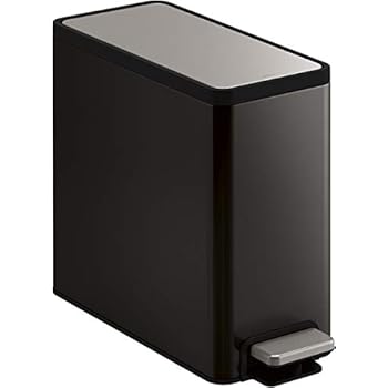 Amazon.com: KOHLER K-20957-BST 2.5 gallon Slim Step Trash ...