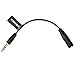 COMICA CVM-CPX 3.5mm Audio Female TRRS to Male TRS Cable Adapter and AUX Extension Cable Stereo Cable Cables Converter for Camera for Canon, Sony, Nikon Cameras