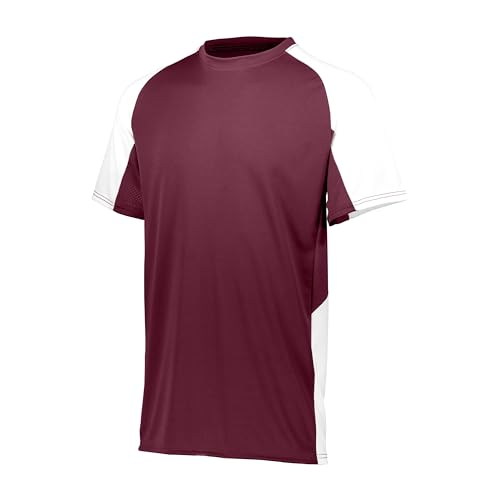 Augusta Sportswear Boys Cutter Jesey Maroon/White