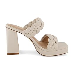 CUSHIONAIRE Women's Aurora braided platform sandal