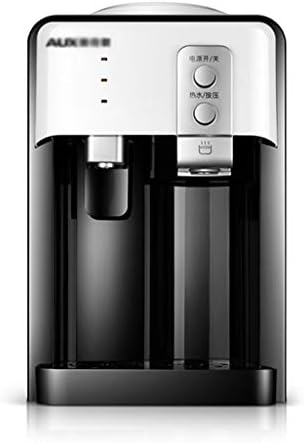 CUIS- Black Desktop Water Dispenser, Automatic Power Off, 304 Stainless Steel Liner, Small Household Vertical Hot And Cold Cooling Mini Desktop Water Dispenser