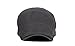 Qunson Men's Cotton Flat Ivy Gatsby Newsboy Driving Hat Cap Black