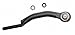 ACDelco Professional 45A0886 Driver Side Outer Steering Tie Rod End , Black