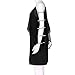 LISTHA Summer Dresses for Women 2023 Plus Size Chiffon Batwing Sleeve Dress Casual Cold Shoulder Wedding Guest Dress
