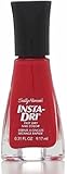Sally Hansen Insta-Dri Fast Dry Nail Color, Rapid Red, 0.31 oz
