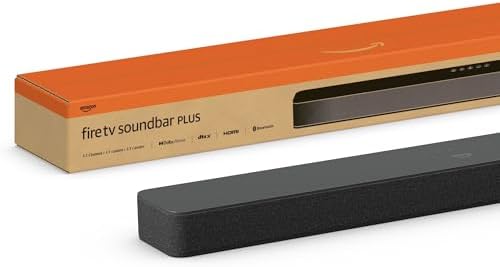 Amazon Fire TV Soundbar Plus with 2-Year Protection Plan