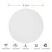 Parchment Paper Baking Circles, 8 inch Diameter Round Non-Stick Parchment Paper Liner for Baking Cakes, Cooking, Dutch Oven, Tortilla Press, Grill, Toaster, Pizza, Christmas Party (100 Pieces)