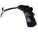 FEESHOW Men's Adjustable One Shoulder Leather Armor Chest Harness Costumes (One Size, Black #2)