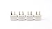 Unidapt Australian power adapter plug converter US Europe to AU (4 piece)