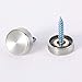 Mellewell 12 PCS Stainless Steel Screw Cover/Cap (Full Metal Construction 3/5
