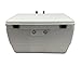 Coldbreak Brewing Equipment Jockey Box, 2 Taps, Rear Inputs, 48 Quart Marine Cooler, 50' Coils, Stainless Steel Shanks, Includes Stainless Faucets, Kegmate, White (2TMPT)