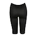 CROSS1946 Hot Thermo Sweat Neoprene Capri Slimming Pants Leggings Sauna Suit Body Shaper Weight Loss Black&Yellow,3XL