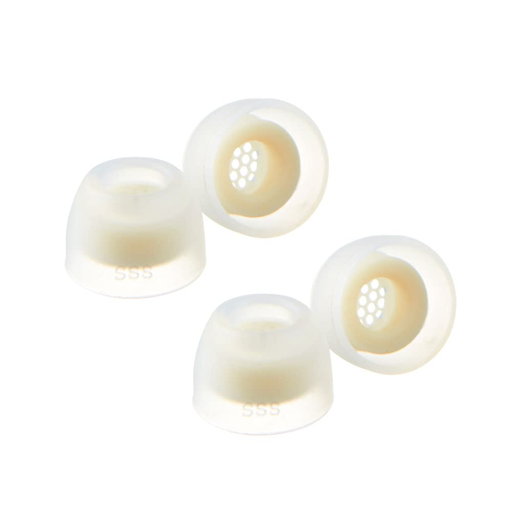 AZLA SednaEarfit MAX for TWS 2 pairs (SSS) - Replacement Earbuds tips - Eartips for Noise Cancelling Headphones Compatible with Galaxy Buds 2 Pro/Airpods Pro