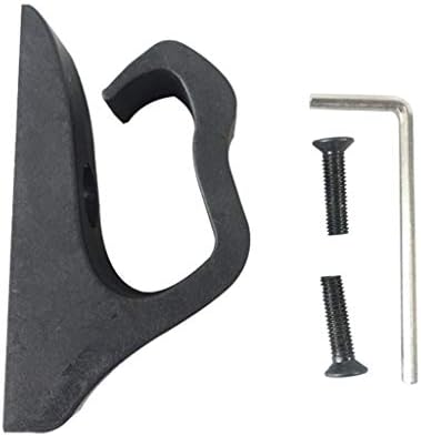 Hook for Xiaomi Electric Scooter - Front Hook for Hanger, Helmat, Shopping Bags, Cargo - Aluminum DIY Gadget for Mijia M365 Electric Scooter Aluminium Hook Mounting Kit Claw Hanger