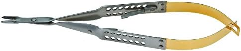 Bimedix NH-C1/S Laschal Model PCF-N-TCL Needle Holder, Castro #1, Straight Carbide Jaws (6"/15.2 cm), Spring Stainless Steel