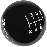 Corvette C5 Shift Knob - Hurst Logo w/6 Speed Pattern 2.25" Classic Style for All 1997-2004 C5 &amp; Z06 (Black)