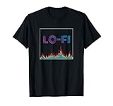 Digital Soundwave Lofi Aesthetic Muasic Art T-Shirt