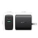 AUKEY USB Wall Charger with 5V/3A USB-C & 5V/2.1A USB Ports for Google Pixel / XL, Nexus 5X / 6P, Nintendo Switch, iPhone X / 8 / Plus, iPad and More