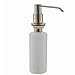 VAPSINT Well Built and Sturdy Modern Stainless Steel Brushed Nickel Deck Mounted Kitchen Sink Countertop Hand Liquid Dish Soap Dispenser, Large Capacity 13 OZ Bottle Sink Soap Dispenser