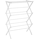 AmazonBasics Foldable Drying Rack - White
