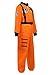 Halloween Astronaut Costume for Kids Role Play Child NASA Flight Jumpsuit Costumes Orange XL
