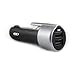 Xscape 12W Dual USB Car Charger with Safety Hammer and Seatbelt Cutter