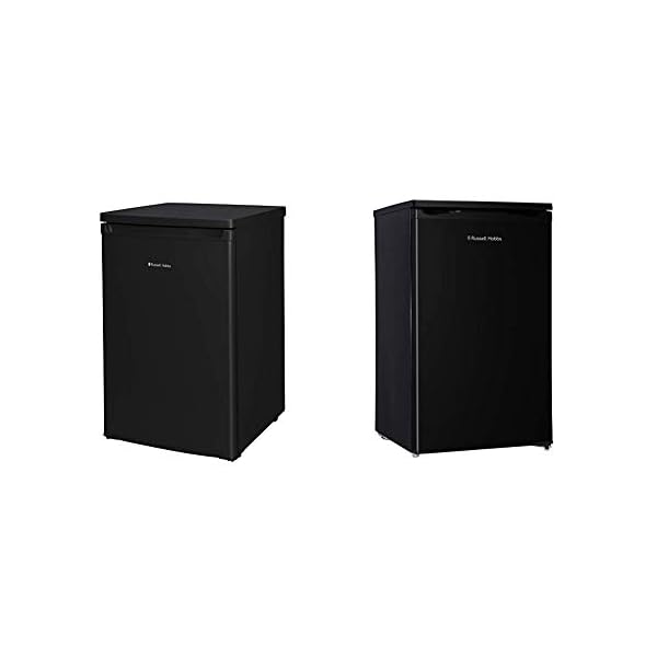 Russell-Hobbs-RHUCFZ55B-Freestanding-55-cm-Wide-Undercounter-Freezer-Black-Hobbs-RHUCLF2B-Black-50-cm-Wide-Under-Counter-Freestanding-Larder-Fridge-Free-2-Year-Guarantee Russell Hobbs RHUCFZ55B Freestanding 55 cm Wide Undercounter Freezer - Black & Hobbs RHUCLF2B Black 50 cm Wide Under…
