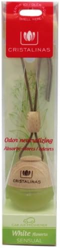 Car Air Freshener White Flower Scented