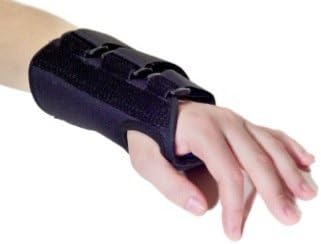 Orthowala ™ (Medium) Wrist Support Splint: Ideal for Reducing Pain from with Carpal Tunnel, Sprains, or Arthritis. Suitable for Both Hand