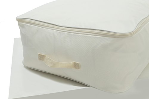 image for OWNFUN Large Capacity Underbed Organizer Storage Bag with Double Zippe