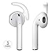 3 Pairs AirPods Ear Hooks Covers Compatible with Apple AirPods 1 & 2, Xoomz Anti-Slip EarPods/Earbuds/Ear Hooks for Apple AirPods 1 & 2 - White