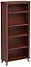 Bush Furniture Somerset 5 Shelf Bookcase in Hansen Cherry