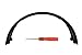 Replacement Headband Top Head Band Repair Parts Compatible with Beats By Dr Dre Wireless Headphones - Black